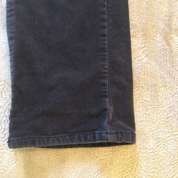 Calvin Klein black cotton corduroy jeans Size 4 - Picture 3 of 9